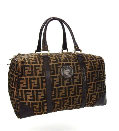 fendi monster shopper bag|fendi duffle bag vintage.